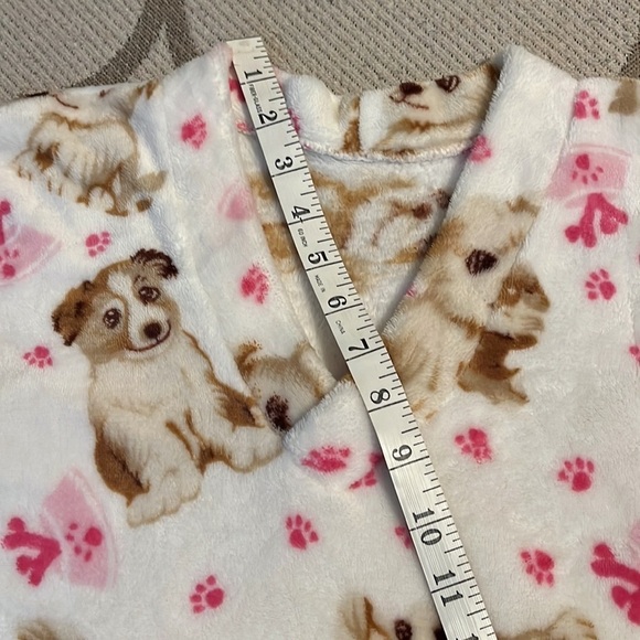 Puppies & paws furry lounge/ pajama Set - Picture 9 of 16